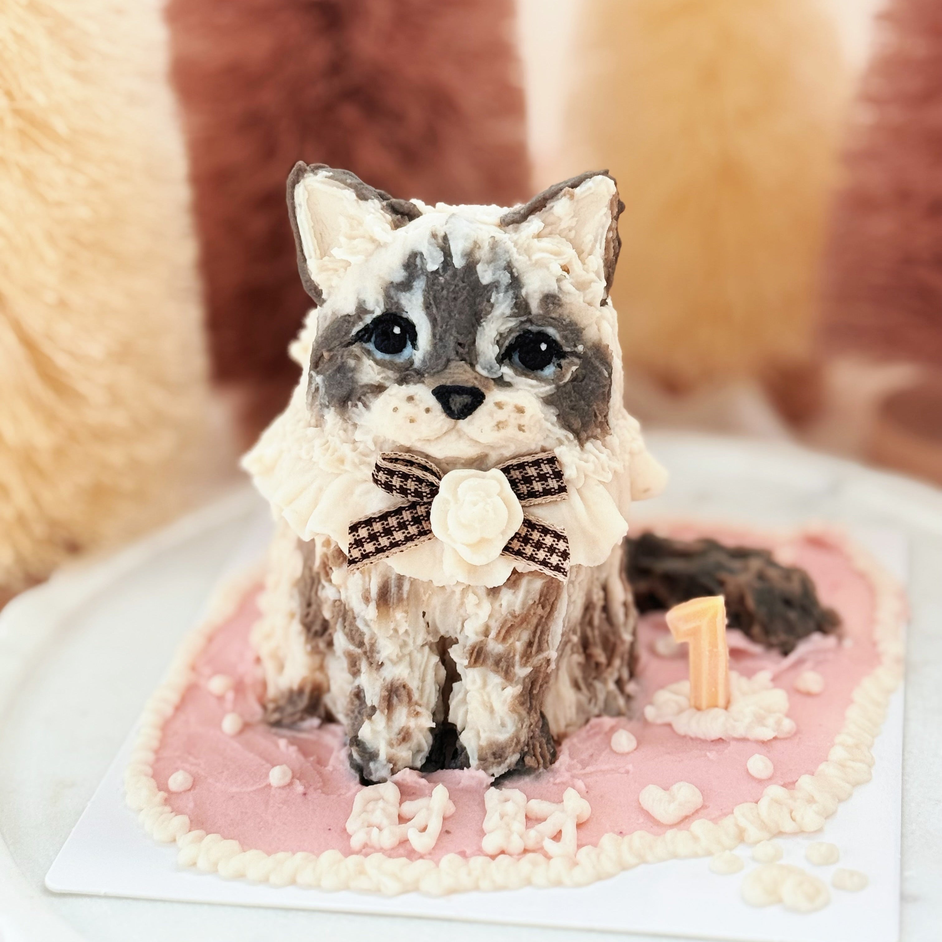【Pet Figurine】3D Pet Figurine Cake