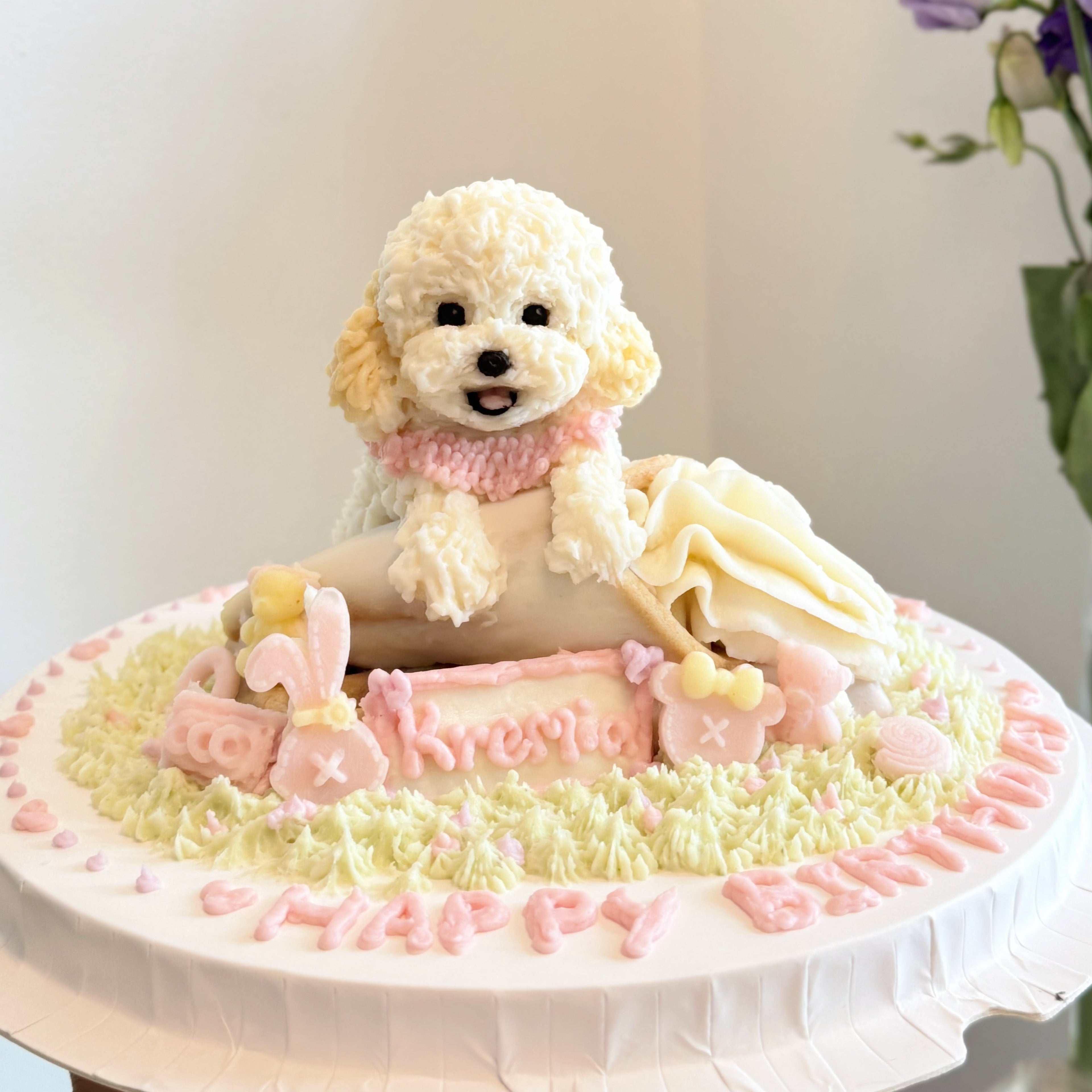 【Customized】 Fully Customizable Pup Cake (DM to Order)