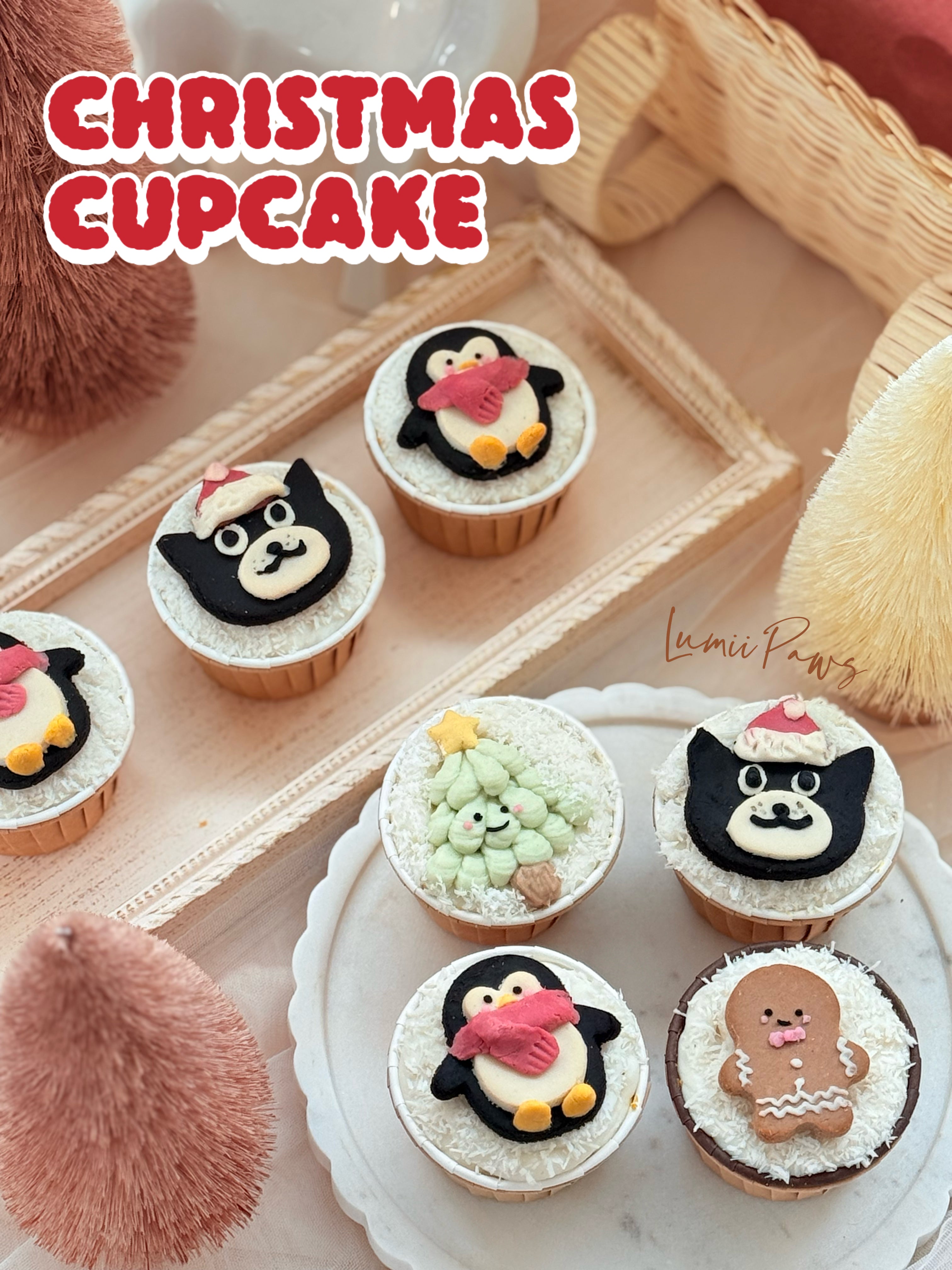 【Holiday Set】 Christmas CupCake