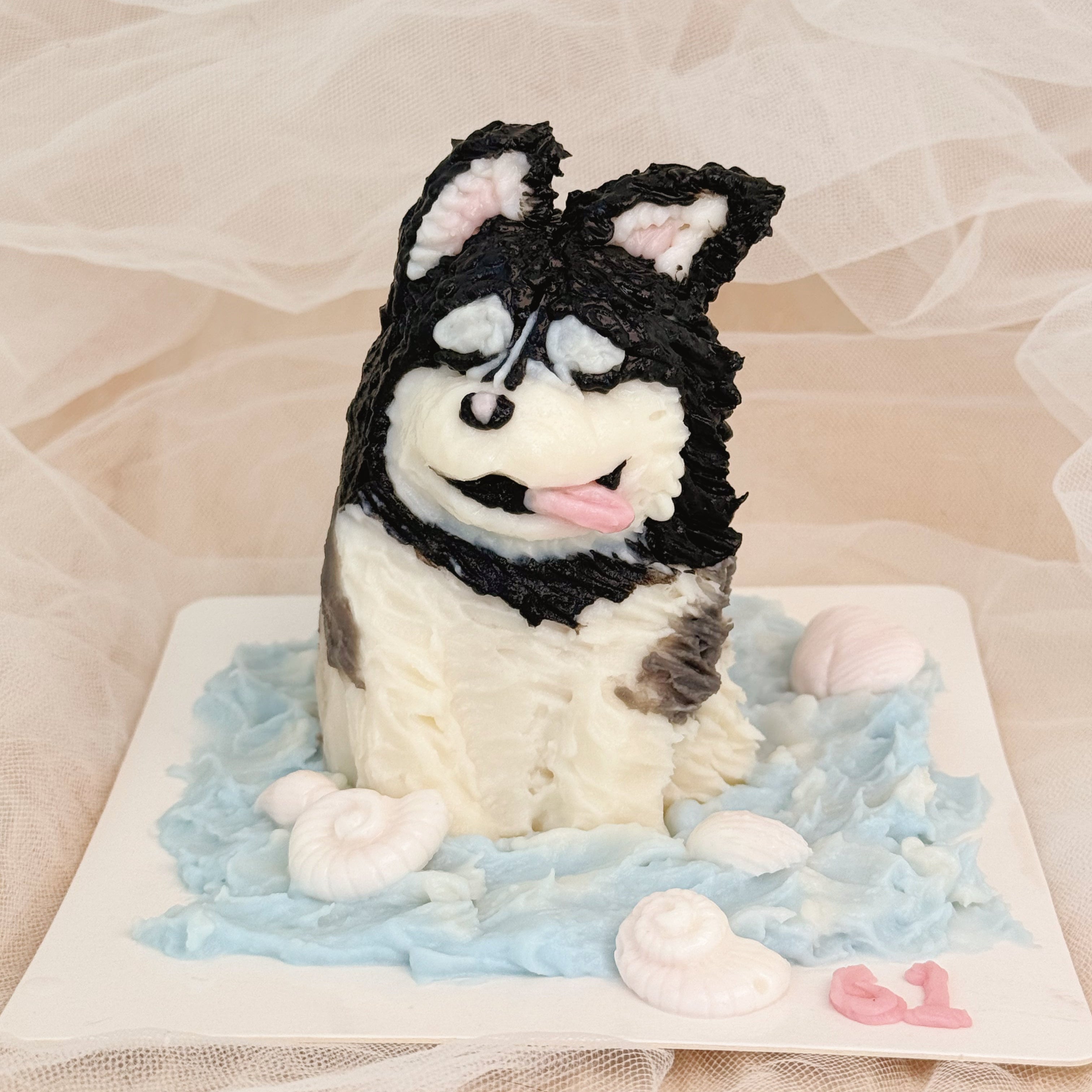 【Pet Figurine】Windy 3D Pet Figurine Cake
