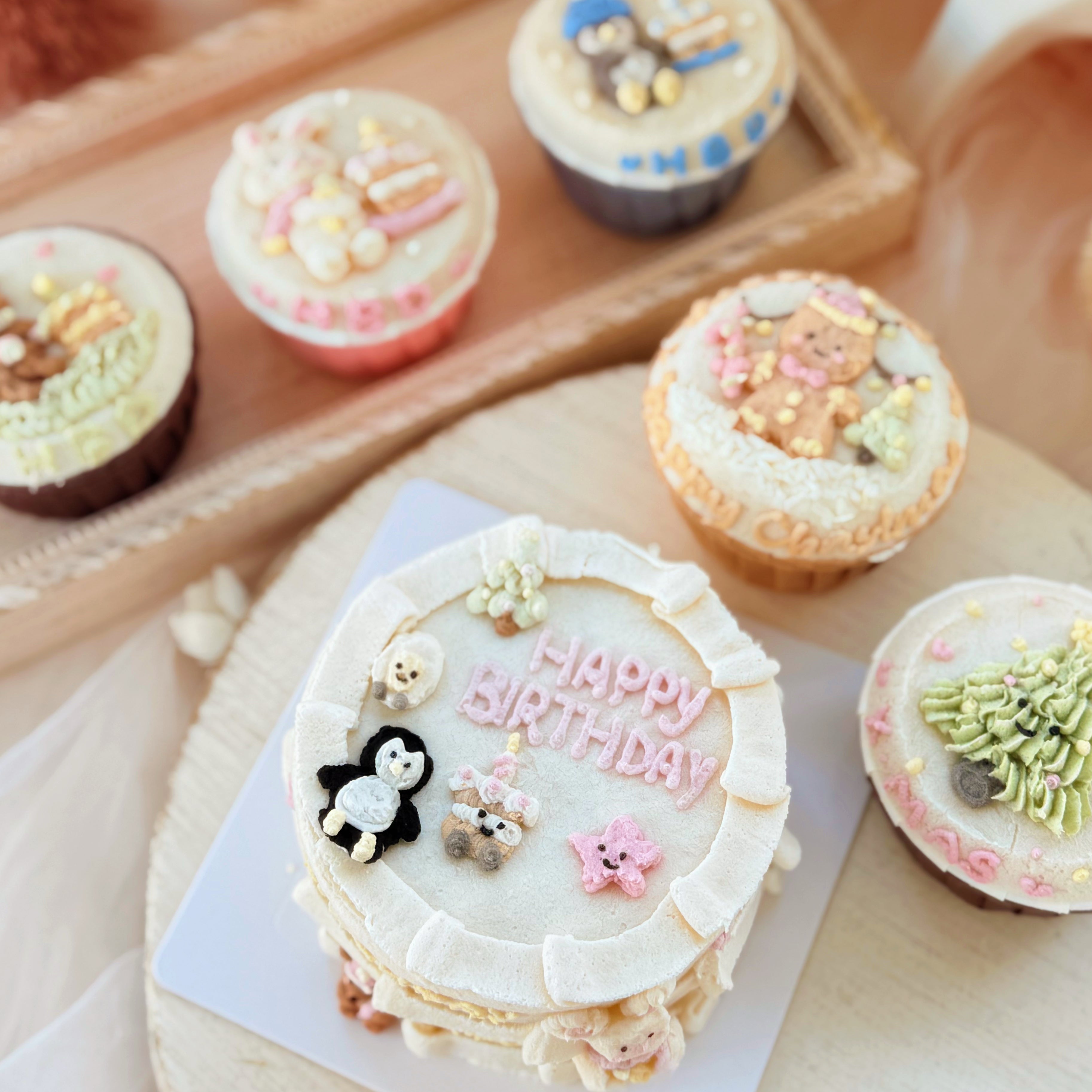 【4 inch Cake】JellyPet Birthday Cake