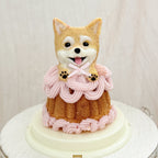 【Pupcake Series】3D Pet Pawndt Cake