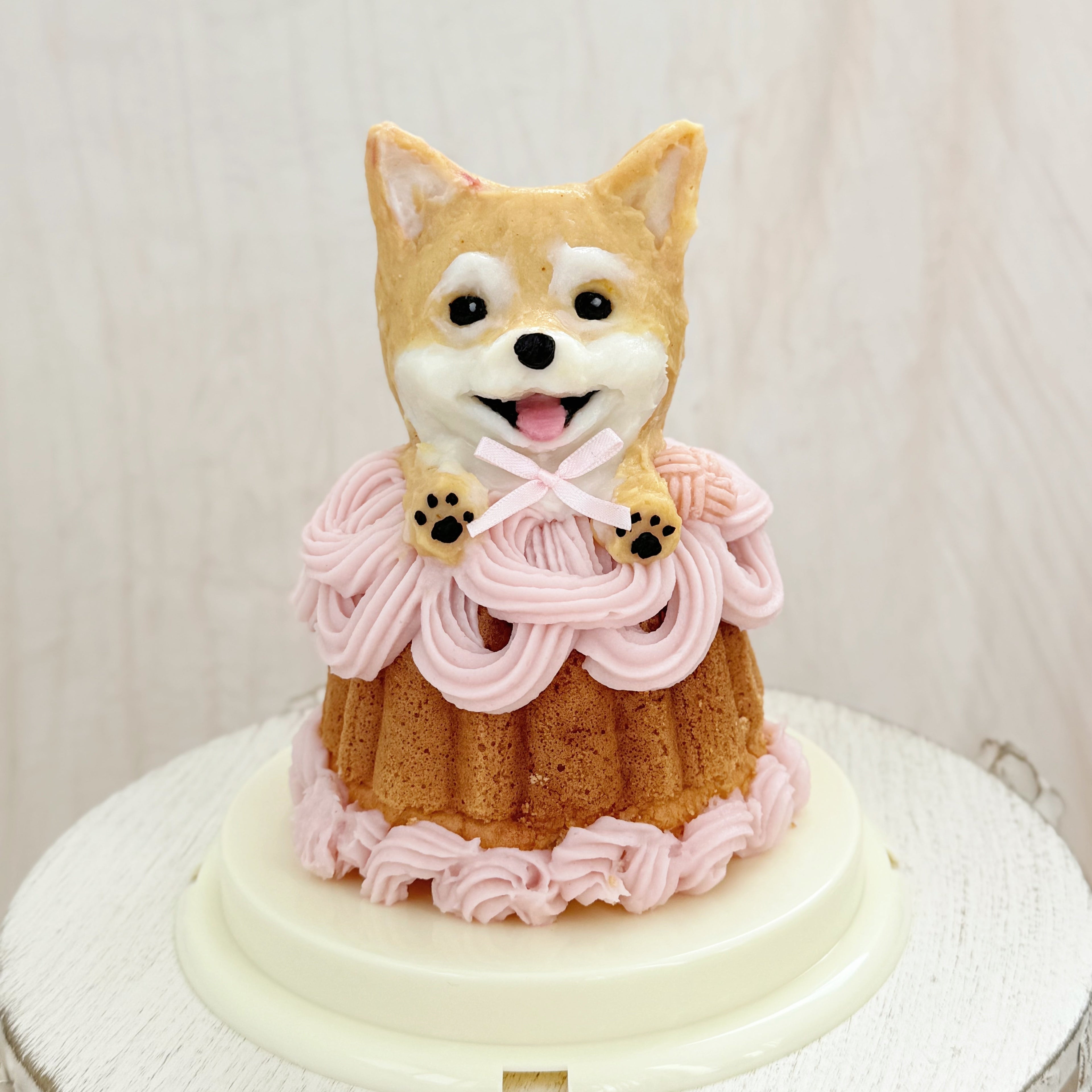 【Pupcake Series】3D Pet Pawndt Cake