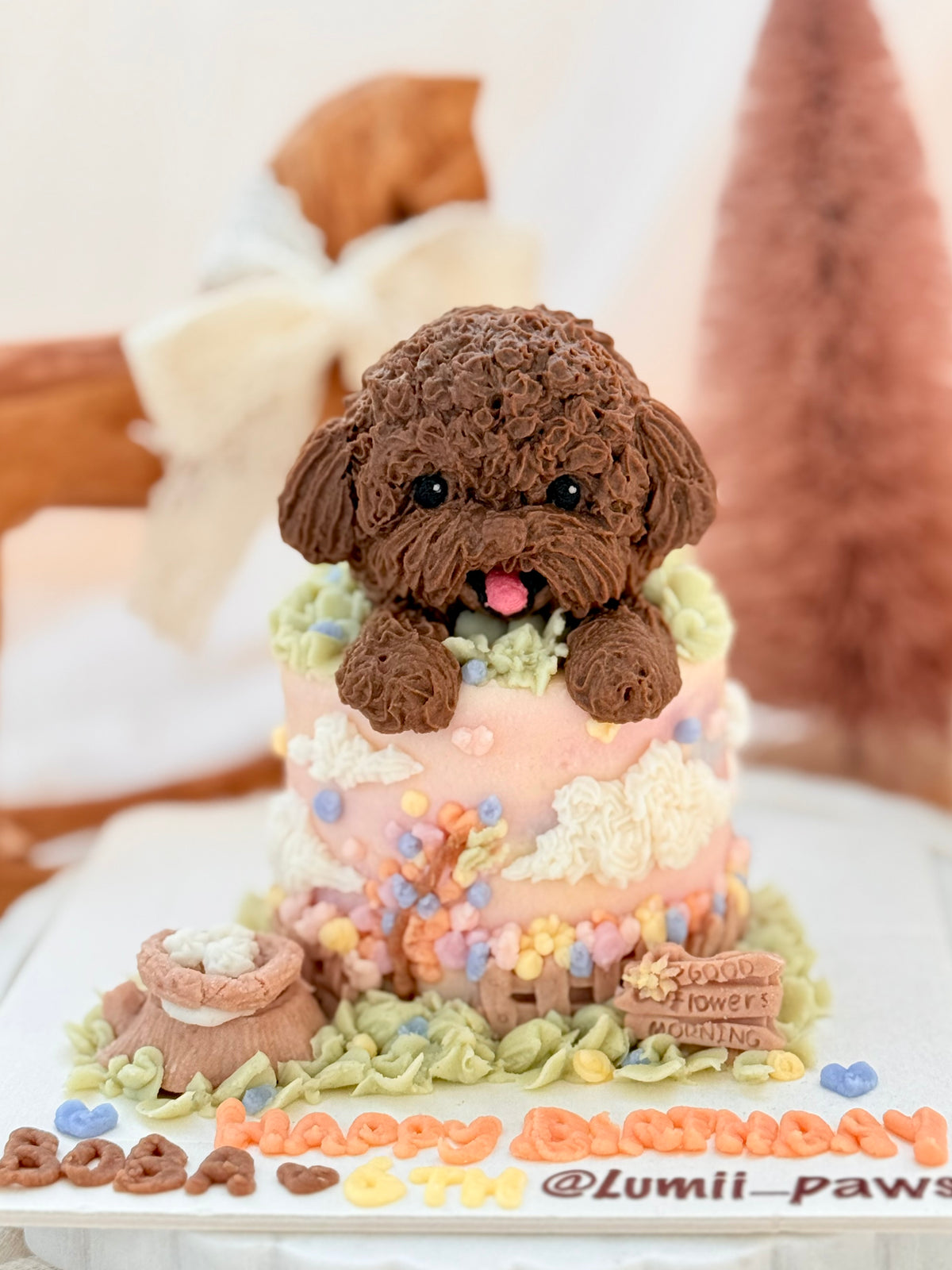 【Customized】Create Your Own 3-inch Pup Cake