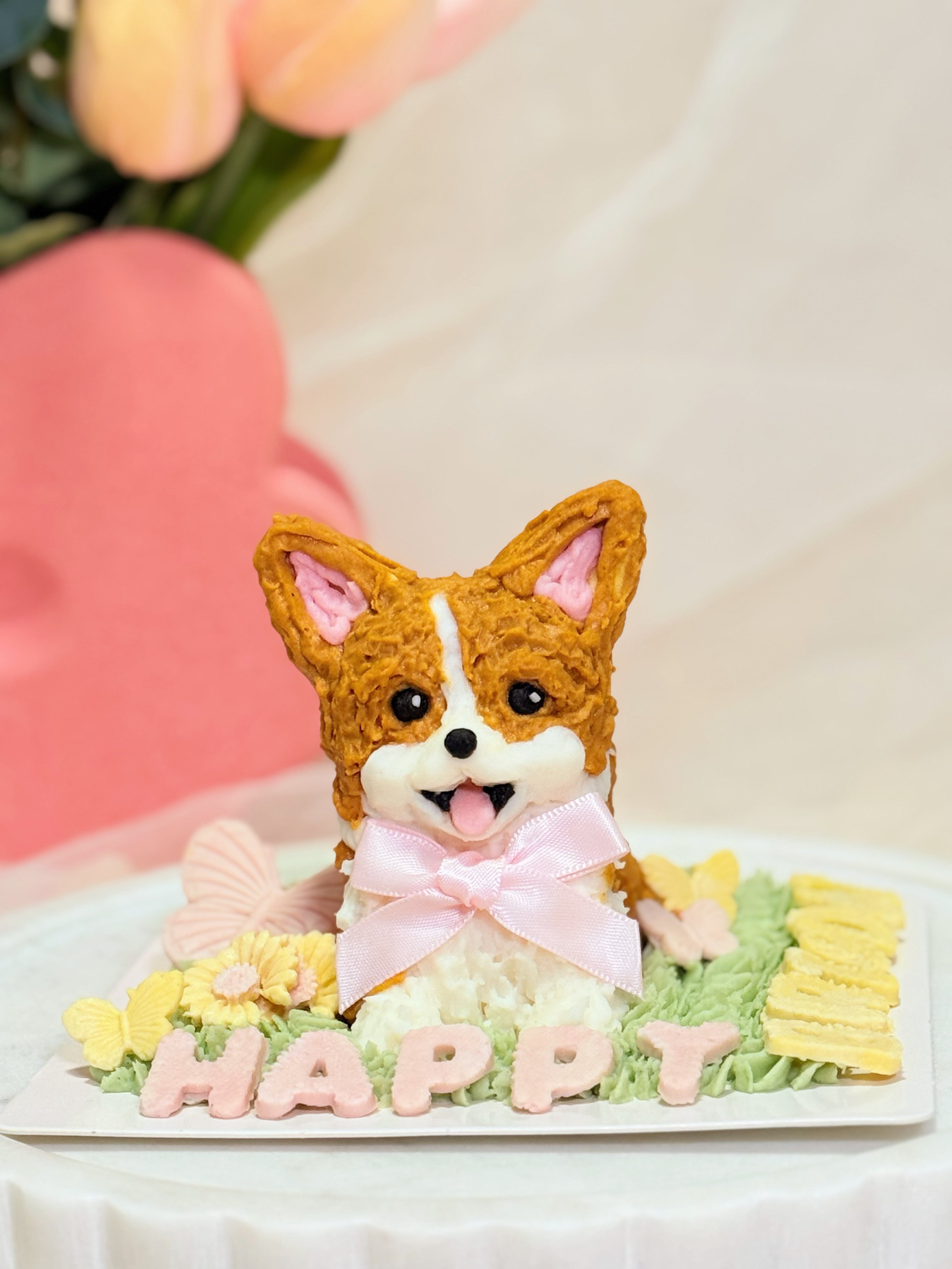 【Pet Figurine】3D Pet Figurine Cake