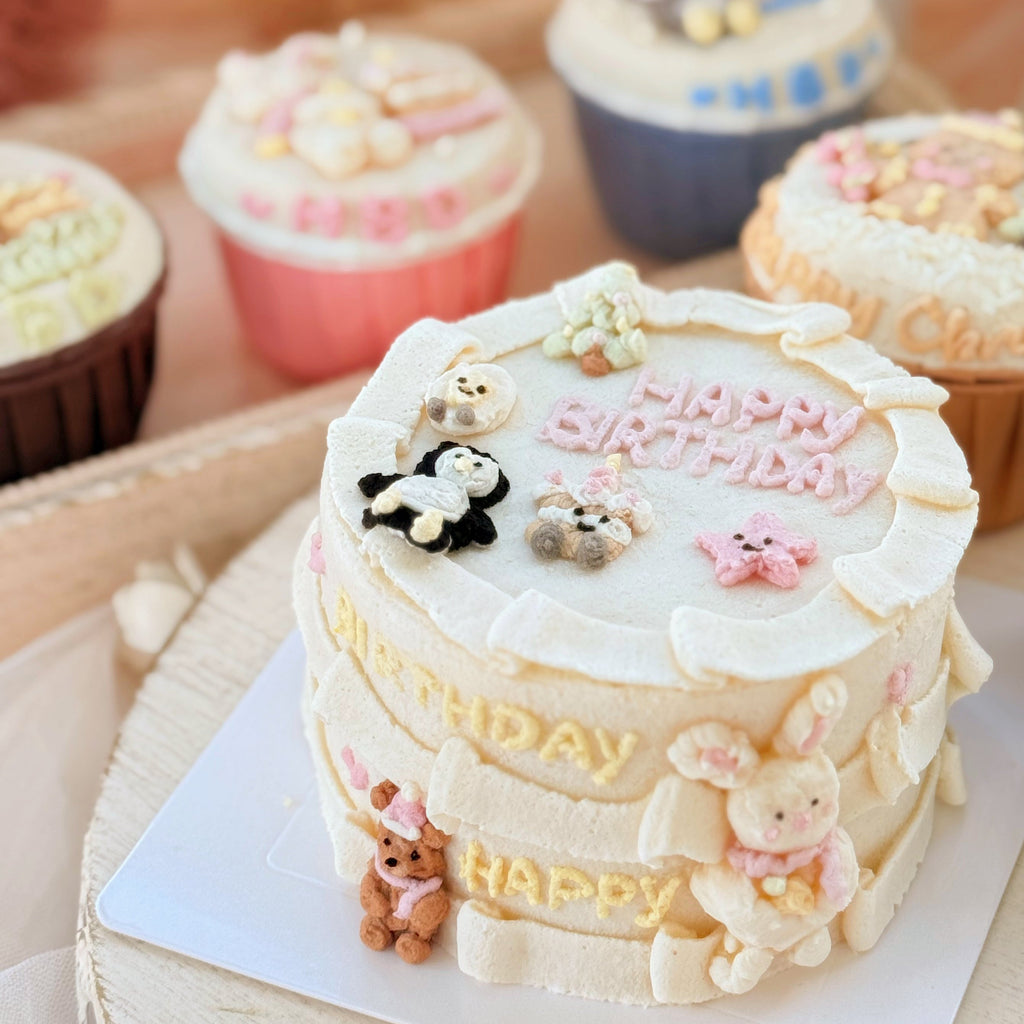 【4 inch Cake】JellyPet Birthday Cake