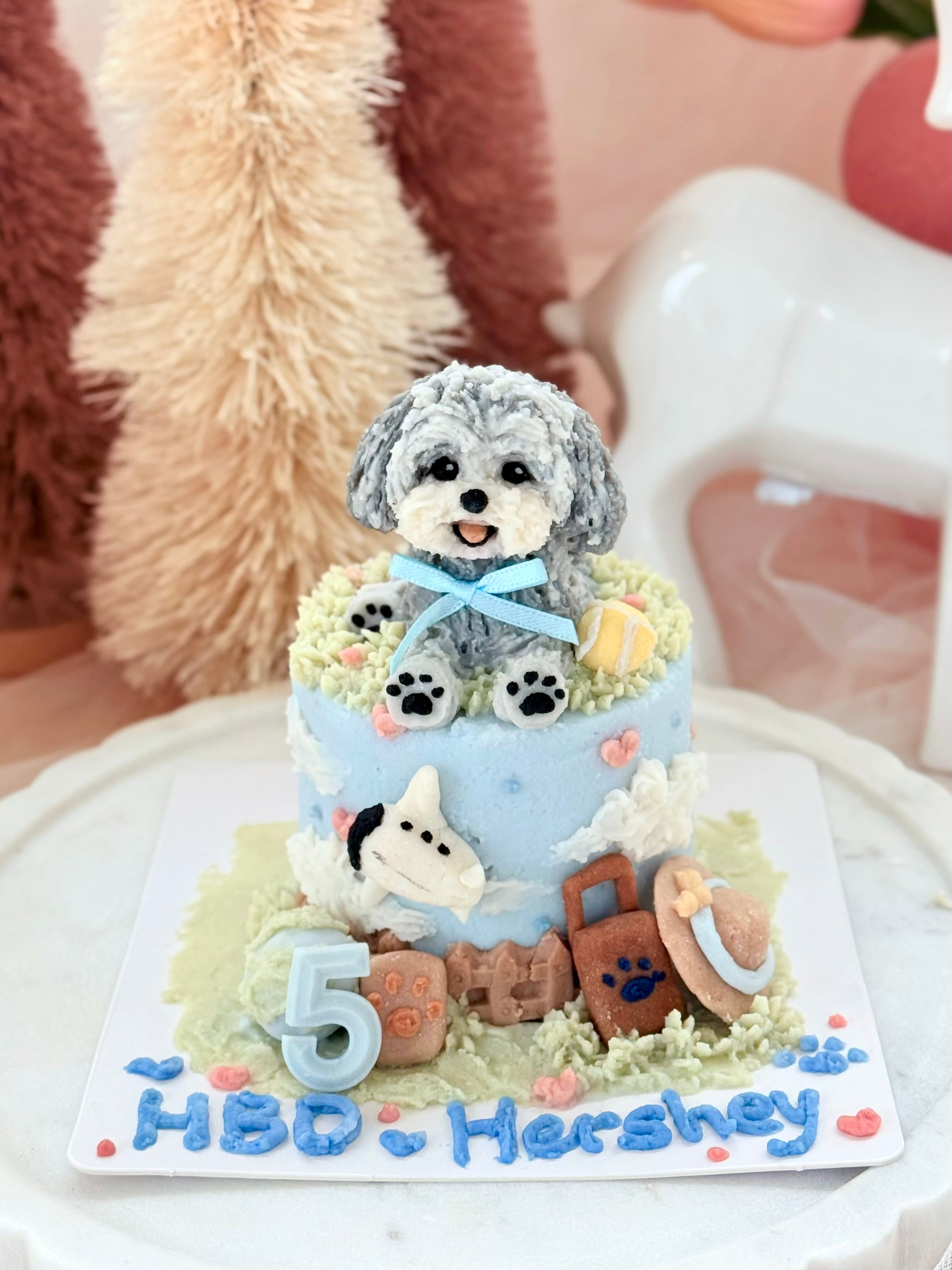 【Customized】3 Inch Full Body Pup Cake