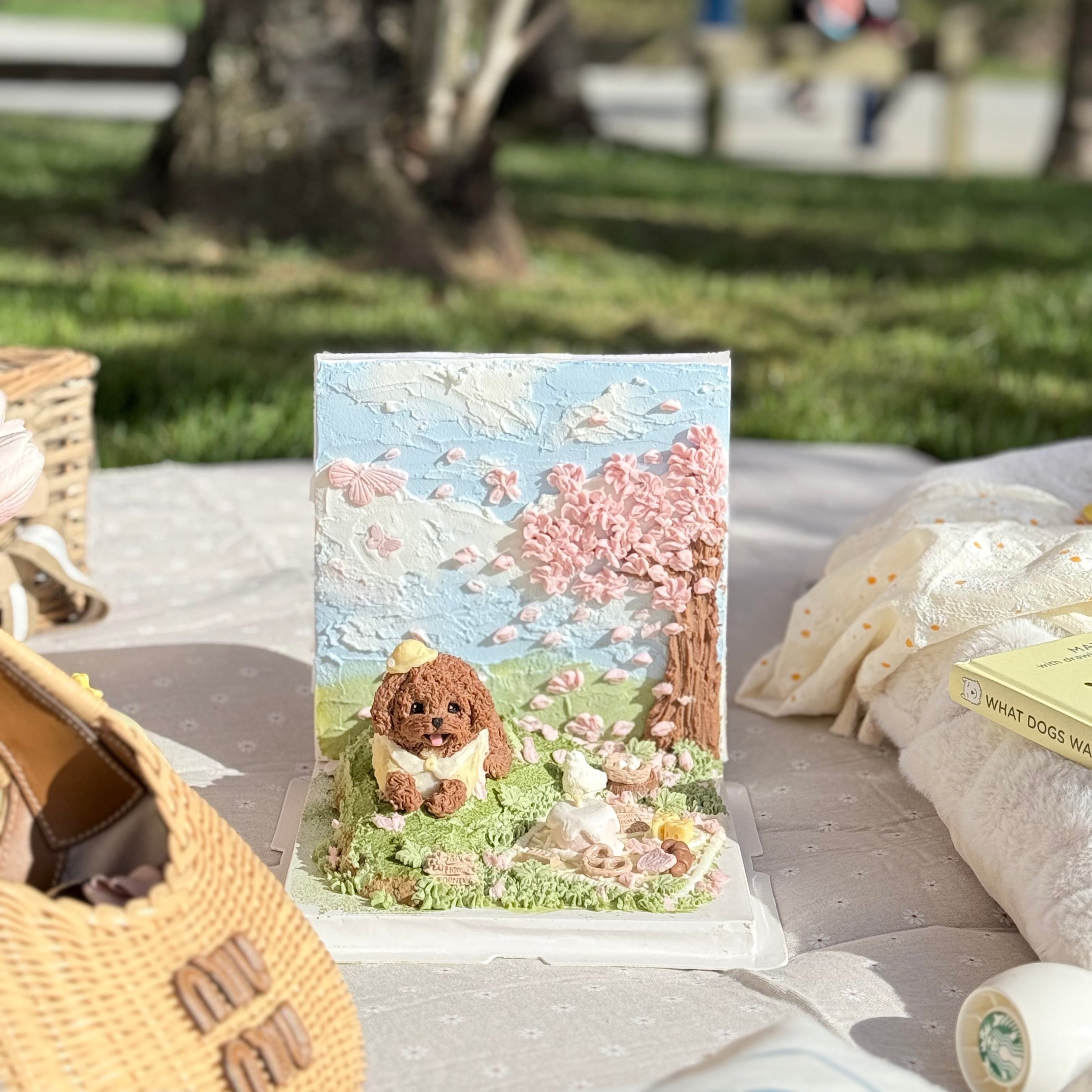 【Customized】 Fully Customizable Pup Cake (DM to Order)