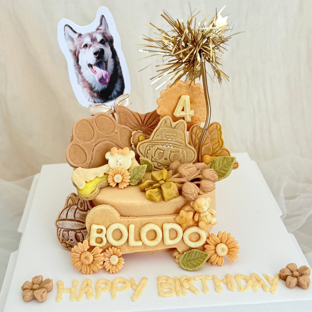 【Customized】5 inch Cookie Wonderland Pet Cake 🍪✨