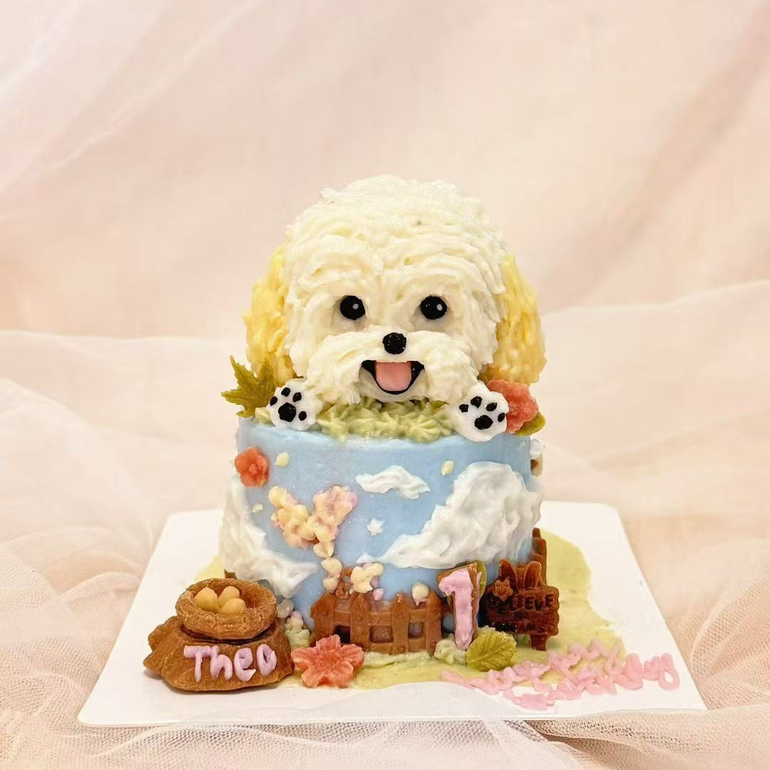 【Customized】Create Your Own 3-inch Pup Cake