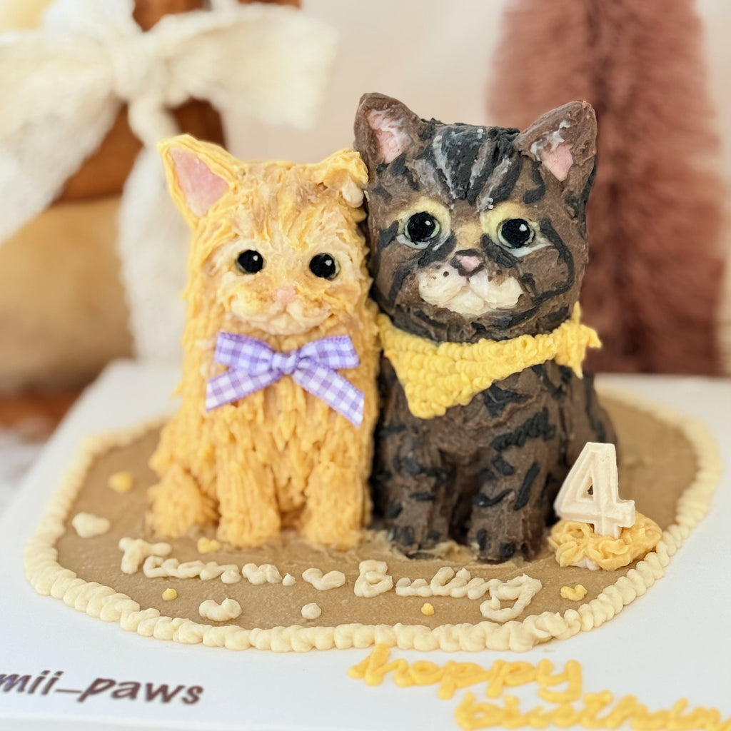 【Pet Figurine】3D Pet Figurine Cake