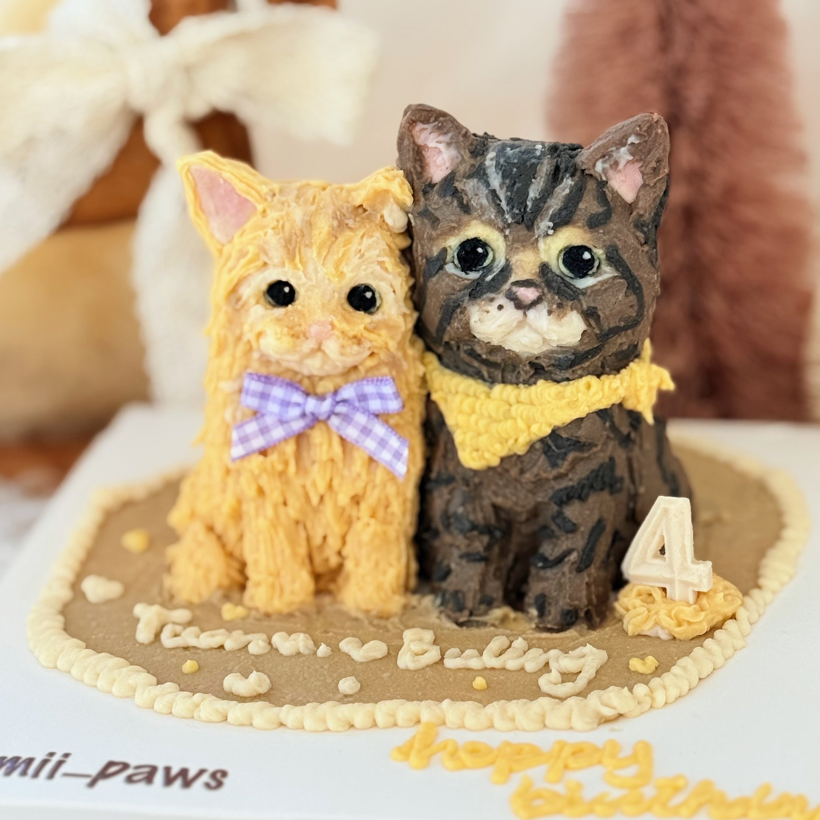 【Pet Figurine】3D Pet Figurine Cake
