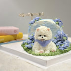 【Customized】Blooming Pawscape 3D Pet Cake
