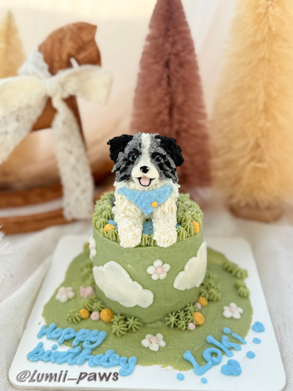 【Customized】3 Inch Full Body Pup Cake